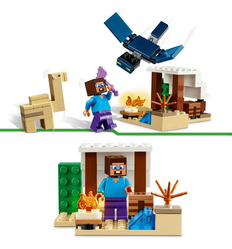 Lego® Minecraft® La Expedición De Steve Al Desierto,