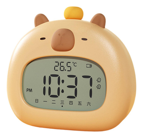 Reloj Despertador Digital Con Luz Nocturna Y Carga Usb Para