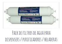 Comprar Un Par De Filtros Heladeras Y Dispensers De Agua | Top Water