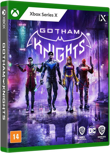 Jogo Gotham Knights Xbox Series X Midia Fisica Wb Games