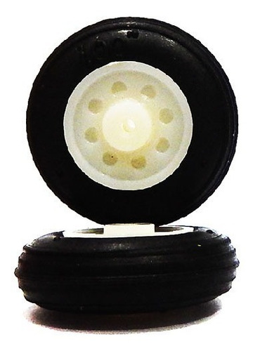Roda Espuma Aeromodelo 32 X 10mm 100b 2 Rodas Lynx Lhp-0947