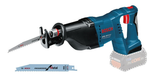 Sierra Sable Bosch Gsa 18v-li Bt Hd 2.400 Rpm Maquina Sola