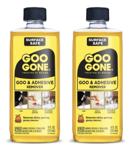 Goo Gone Removedor De Adhesivos Original 2 X 237 Cc