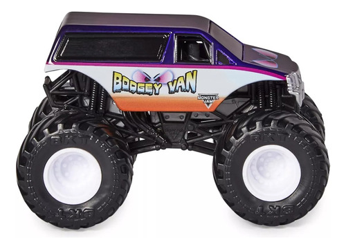 Autos Monster Jam True Metal 1:64 Mod. Boogey Van Original