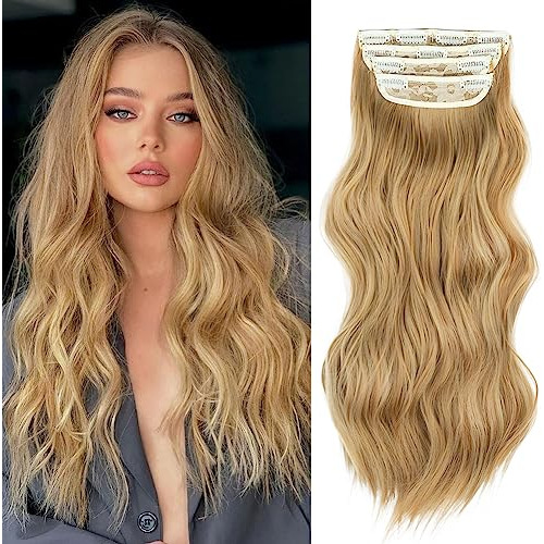 Clip En Extensiones De Cabello Sintético Topper De J2w8k