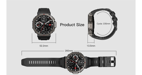 2025new Dm58 Gps Bluetooth Call 10atm Reloj Inteligente Impe