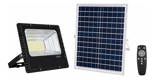 Reflector Solar Led 100w Con Control Remoto