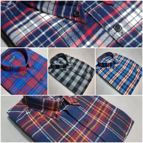 Camisa Frizada Viyela Hombre Corte Clasico - Be Yourself