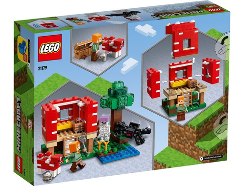 Imagen 2 de 6 de Lego® Minecraft - La Casa-champiñón (21179)