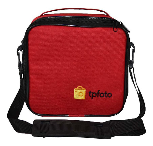 Bolsa Profissional Equipamento Fotográfico Go Cam Vermelha