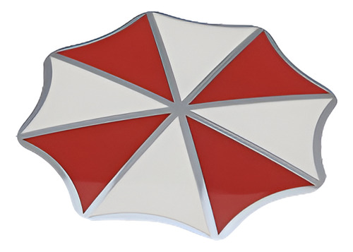 2 X Umbrella Corporation Logo Residente Evil Coche Auto Insi