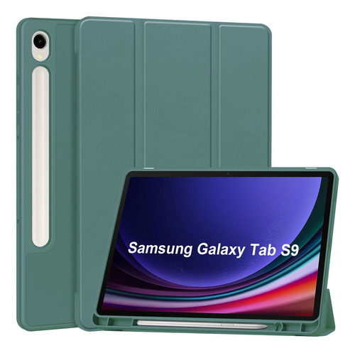 Funda Case Cover Para Galaxy Tab S9 11  Slim Tpu Pen Slot