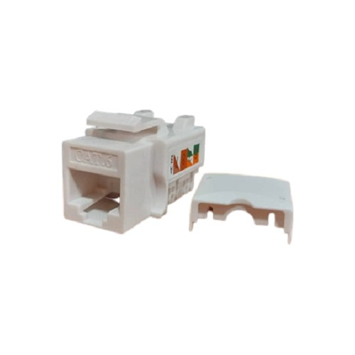 Conector Jack Coupler Rj45 Cat6 Keystone Utp Cable Tienda