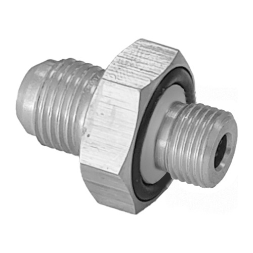 Adaptador Conexion Aluminio An6 A M12 Con O Ring