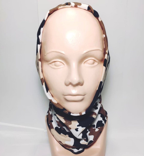 Imagen 4 de 6 de Bandana Mascara Bufanda Moto Motociclista Tactico Erd Desert