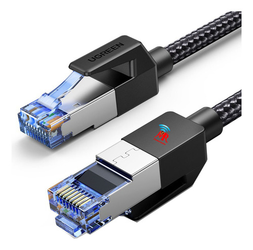 Ugreen 30795 Cable Ethernet Cobre Cat8 De 10m Negro Nw153 
