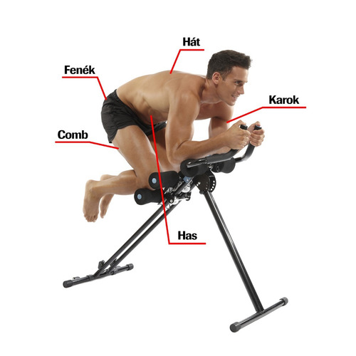 Imagen 6 de 8 de Ab Fit Máquina Abdominales Perfectos Five Minutes