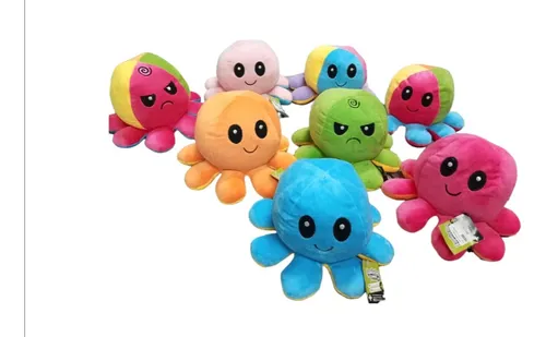 Peluche pulpo doble 2025 cara