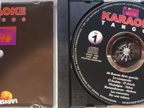 Tangos Karaoke Vol. 1 Cd (usado) (Usado)
