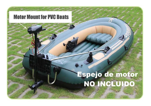 Bote Gomon 300 Con Remos De Aluminio + Inflador De Regalo