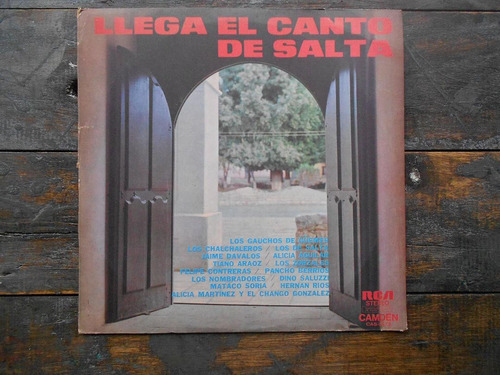 Llega El Canto De Salta Varios Folklore Lp Vinilo Ex