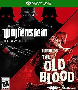 Wolfenstein The Two Pack Xbox One Mídia Física Cd Novo Xone