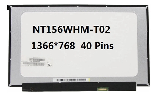 Pantalla Displey Ideapad 3 15itl05 156whm-t02 V8.0 Touch 40p