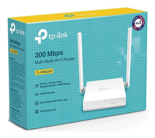 Router Wifi Multimodo Tp-link Tl-wr820n Color Blanco