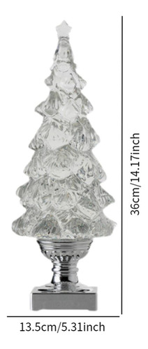 Mini Árbol De Navidad Luminoso, Adornos Artificiales Para