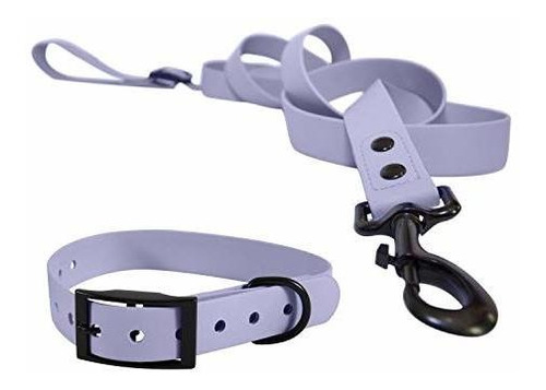 Cuerda De Perros Pesados Amp; Collar Set, Blue Berry T42mf