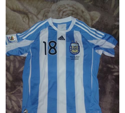 Camiseta Argentina Mundial 2010