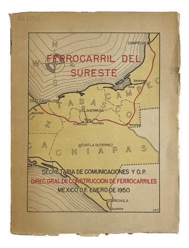 Territorio Norte De La Baja California Informe 1950-51 (Usado)