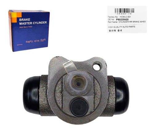 Imagen 7 de 10 de Cilindro Freno Trasero Corsa 1999 2000 2001 2002 Original