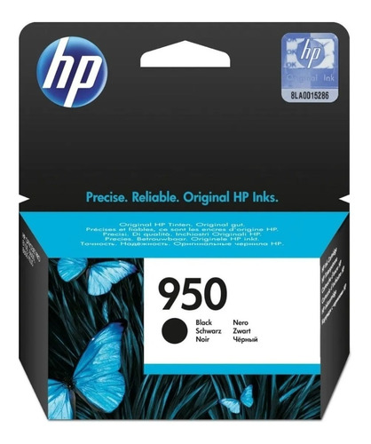 Cartucho Hp 950 Negro Original Para Hp 8100 8600 8610 8620