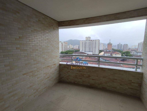 Imagem 12 de 30 de Apartamento Com 2 Dormitórios Para Alugar, 80 M² Por R$ 4.700,00/mês - José Menino - Santos/sp - Ap6630