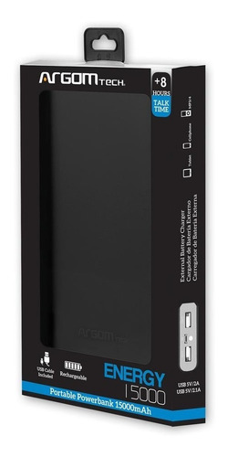 Power Bank, Bateria Cargador De Respaldo 15000mah *itech