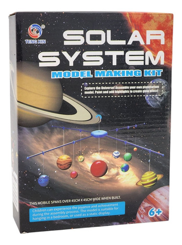 Kit Juego De Ciencia Para Armar Y Pintar Sistema Solar 55631