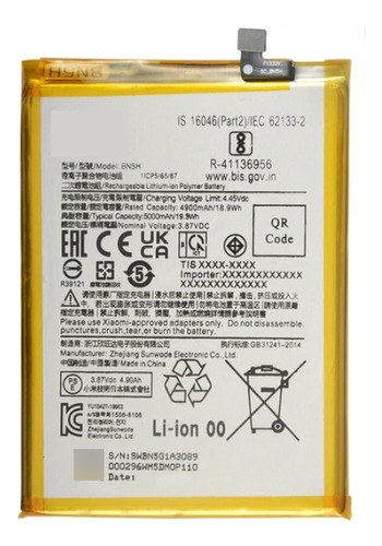 Bateria Pila Xiaomi Redmi Note 11e Poco M4 5g Poco M5 Bn5h