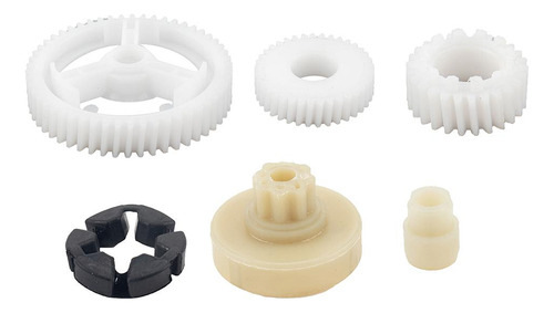 2 X 6 Peças Kit De Engrenagem De Reparo De Motor Regulador