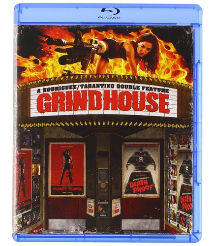 Blu-ray Grindhouse / Planet Terror + Death Proof / 2 Films