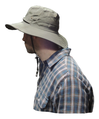 Gorro Sombrero Secado Rapido Ala Grande Mujer Hombre Gorra