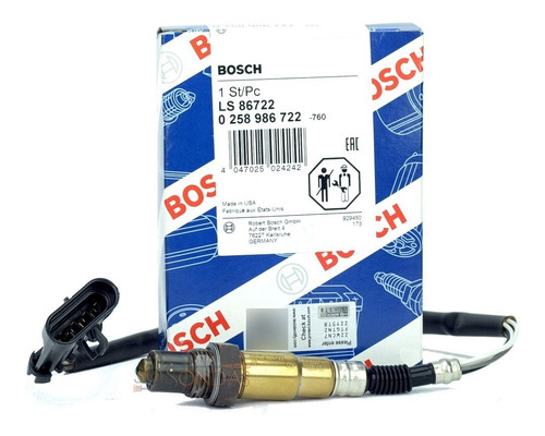 Sensor Oxigenio Bosch Celta Classic Corsa 1.0 8v Flex/álcool