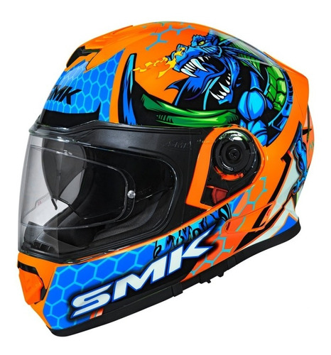 Casco Smk Twister Doble Visor Excelente Calidad! Cts