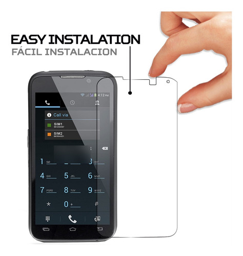 Protector De Pantalla Antishock Para Yarvik Ingenia Synchro