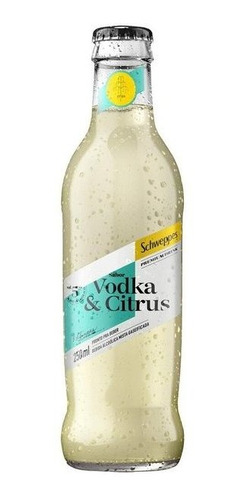 Vodka Schweppes Citrus L Neck 250ml
