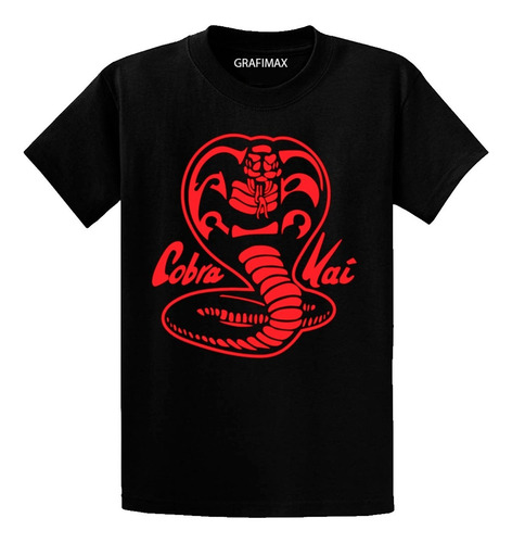 Polera Cobra Kai Serie Karate Kid Retro Grafimax