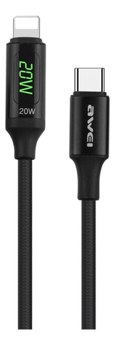 Awei Cl-123l 1m Usb-c / Type-c To 8pin Cable