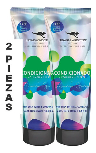 Acondicionador Ludwig & Wigg Mauricio Garza Karité 250 Ml,2