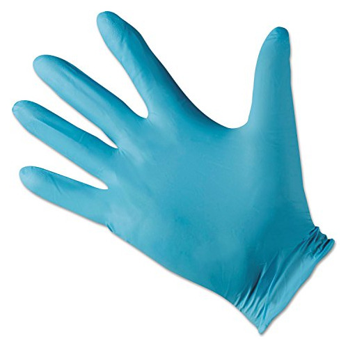 G10 Blue Nitrile Gloves, Blue, 242 Mm Length, X-large-size 1