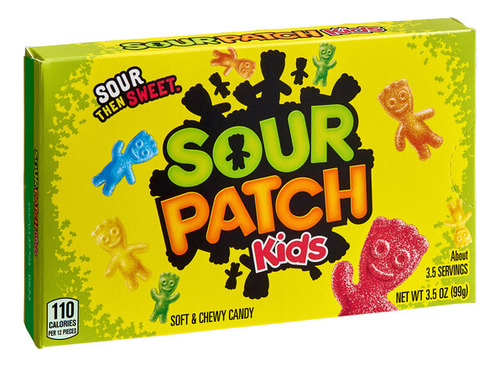 Gomitas Americanas Sourpatch Mayoreo 100grs 12pack